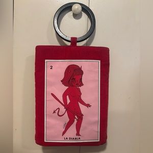 Valfre La Diabla lotería tote bag